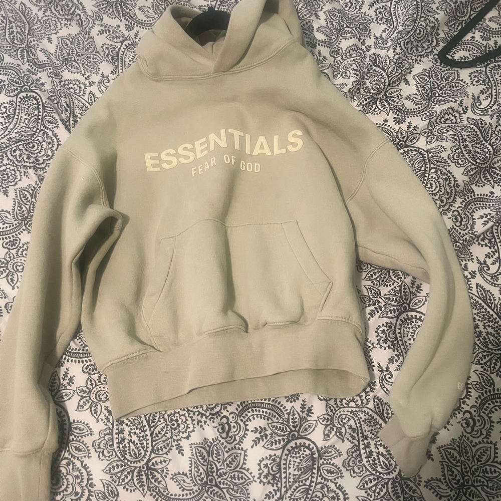 Light green essentials sweatshirt